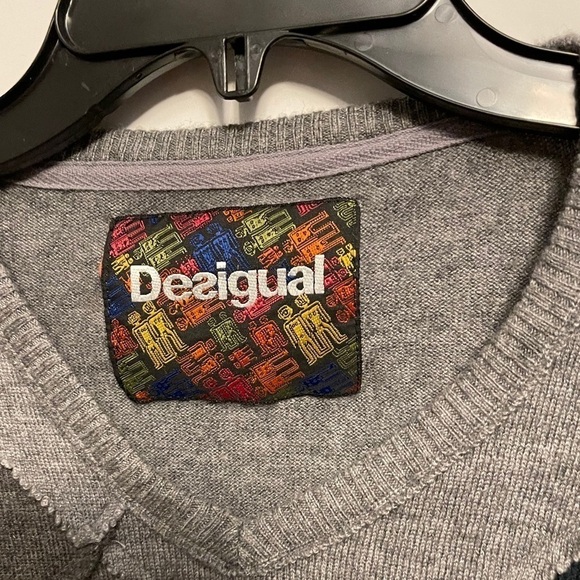 Patchwork crew neck sweater - Picture 4 of 8
